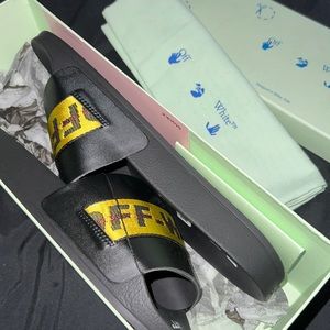 Brand NEW OFF-WHITE Industrial slides .